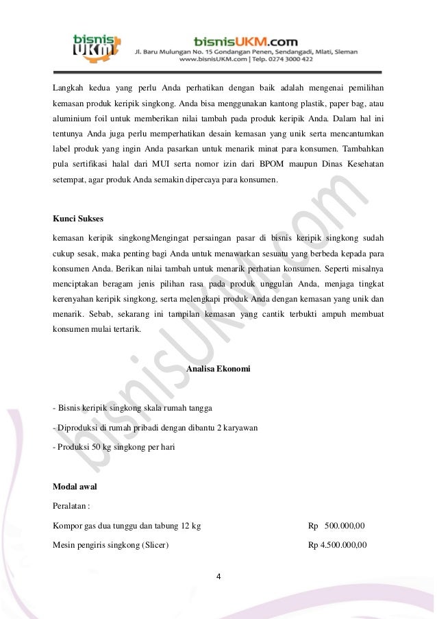 Business plan keripik bawang 07 picture