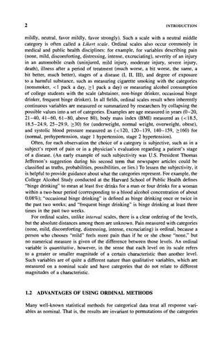 Analysis Of Ordinal Categorical Data Second Edition Alan Agrestiauth | PDF