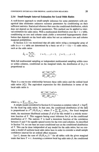 Analysis Of Ordinal Categorical Data Second Edition Alan Agrestiauth | PDF