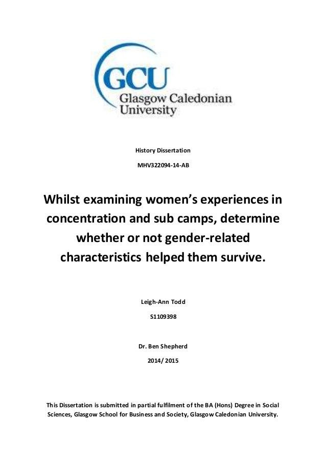 Dissertation grh