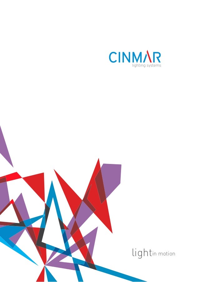 Company profile V1 2016 Cinmar Lighting Systems