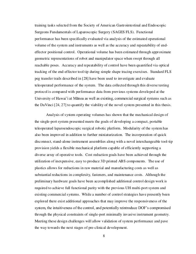 Dissertation and exercise and instrument