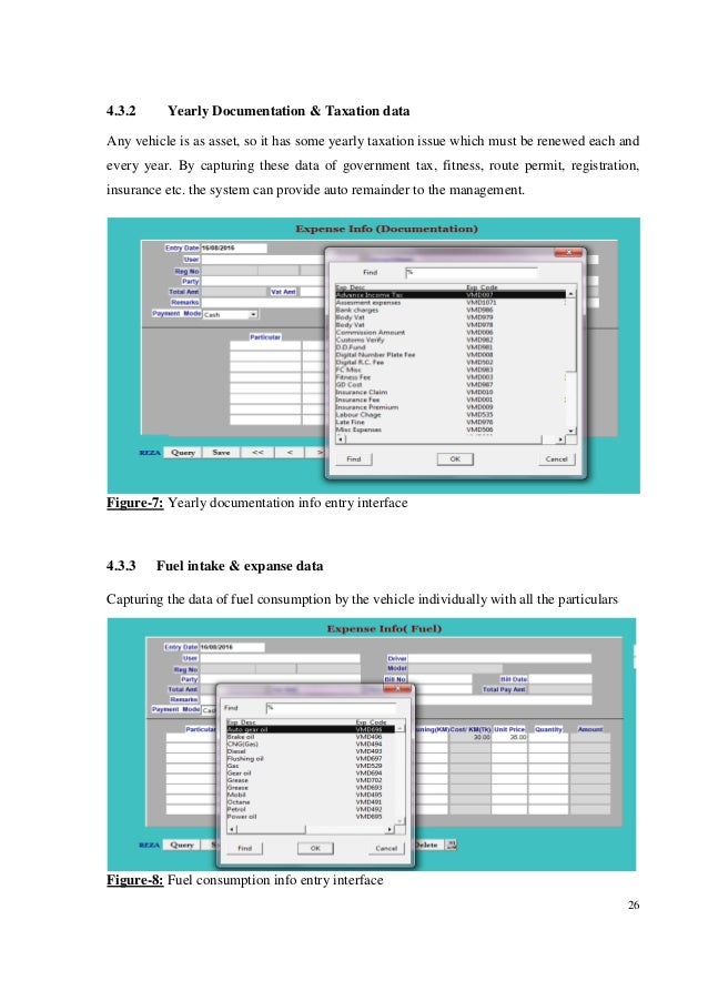 Vehicle Management Information System