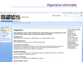 Algemene informatie