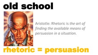 Rhetoric and Identification | PPTX