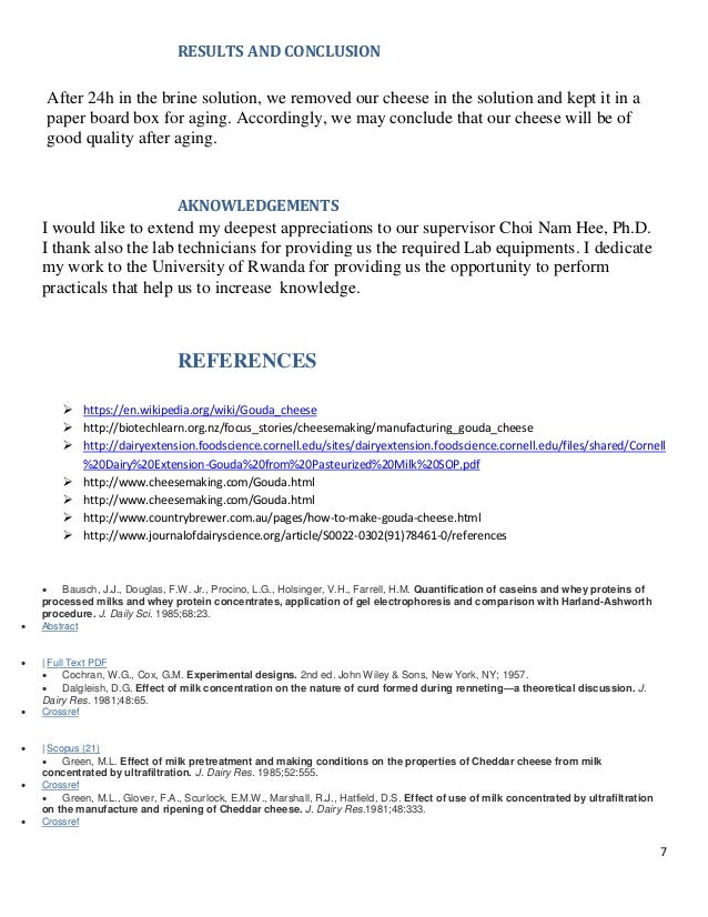 Cheese making lab answers image