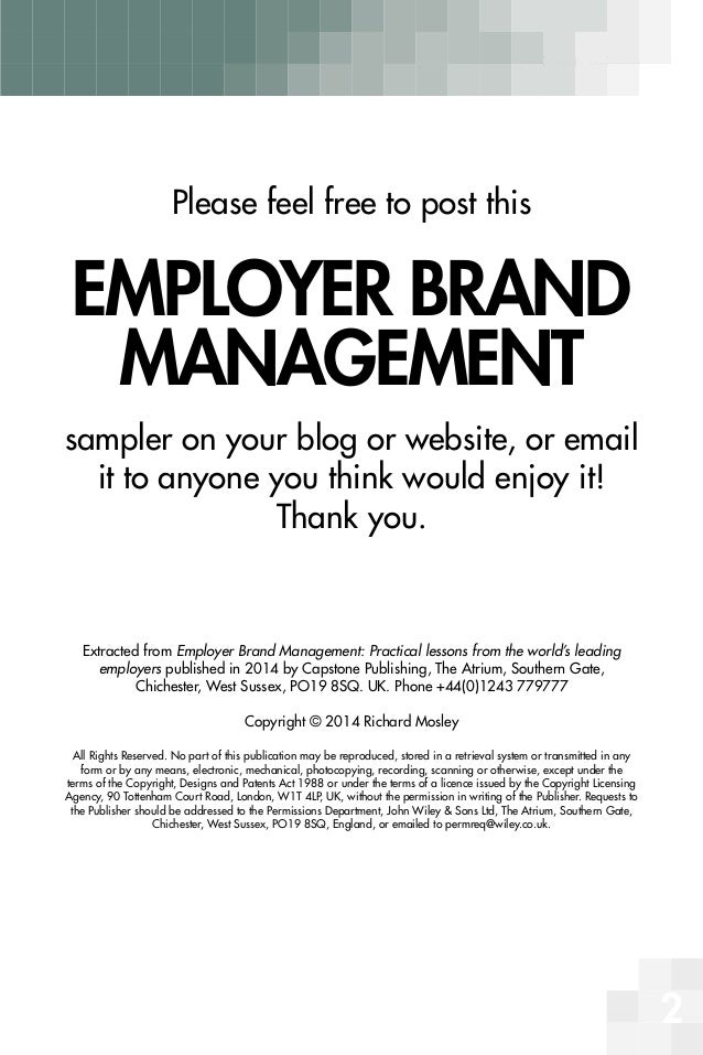 Employer Brand Management_sample Chapter
