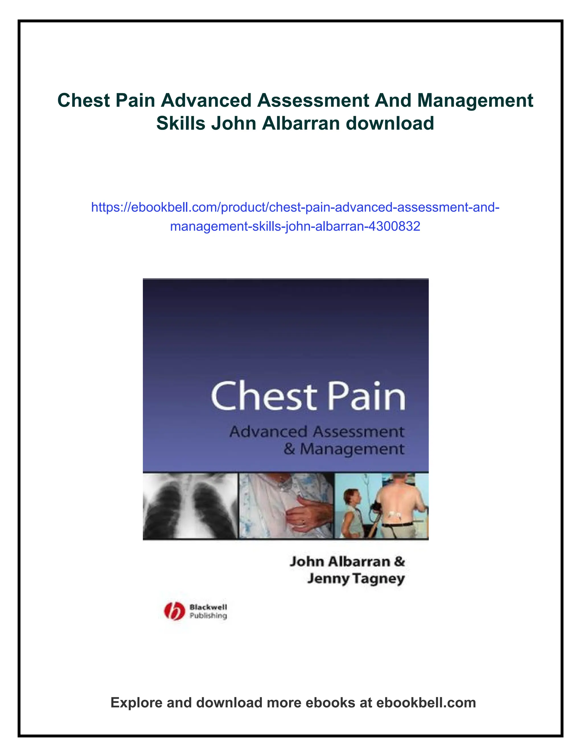 Chest Pain Guidelines.pdf Chest Pain Advanced Assessment And Management Skills John Albarran | PDF