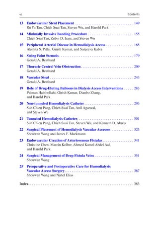 Dialysis Access Management 2nd Edition Steven Wu Sanjeeva Kalva | PDF