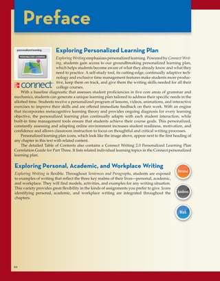 Exploring Writing: Sentences and Paragraphs, 3rd edition | PDF