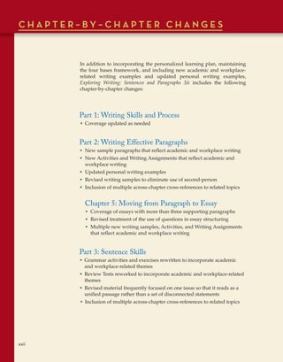 Exploring Writing: Sentences and Paragraphs, 3rd edition | PDF