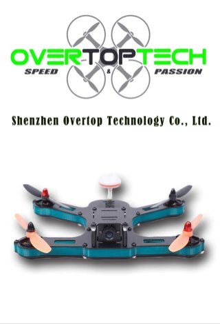 Overtoptech FPV Racing drone Catalogue20160712