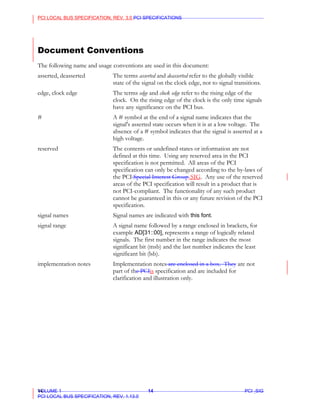 Pci Local Bus Specification Revision 30 Change Bar Pci | PDF