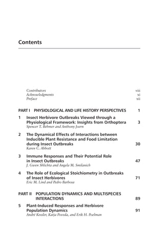 Padro Insect Insect Outbreaks Revisited Pedro Barbosa Deborah K Letourneau | PDF