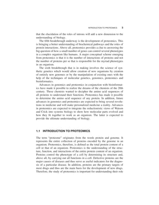 Introduction To Proteomics Principles And Applications Nawin Mishraauth ...