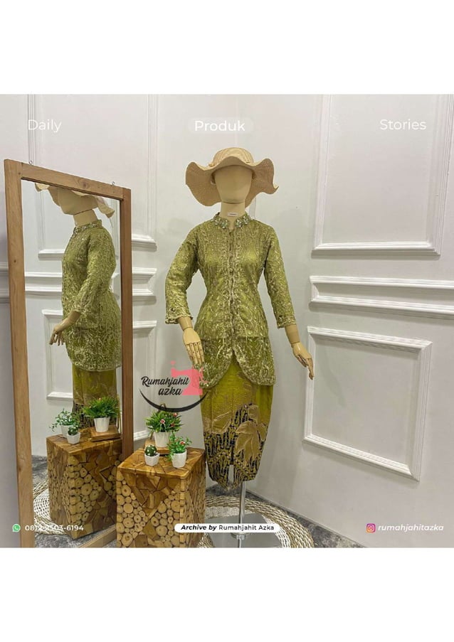 Model Setelan Kebaya by Rumah Jahit Azka | PDF