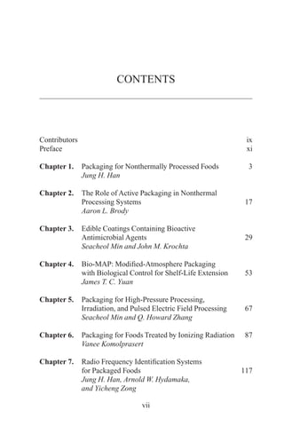Packaging For Nonthermal Processing Of Food Jung H Han | PDF
