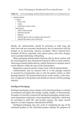 Packaging For Nonthermal Processing Of Food Jung H Han | PDF