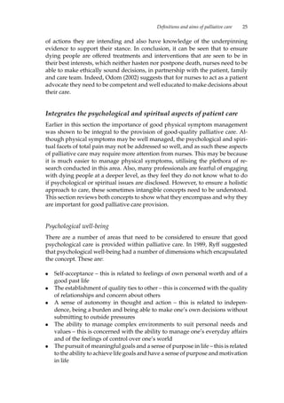Palliative Nursing Across The Spectrum Of Care Elaine Stevens | PDF