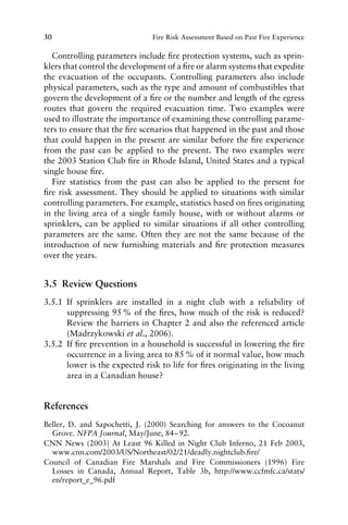 Principles Of Fire Risk Assessment In Buildings David Yungauth | PDF