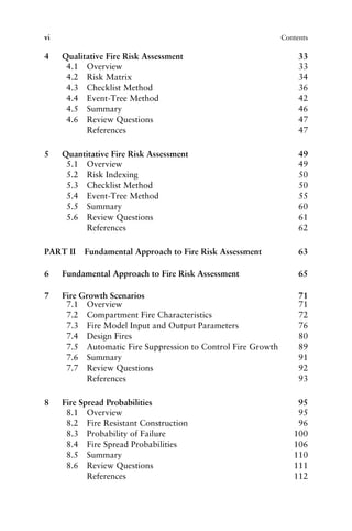 Principles Of Fire Risk Assessment In Buildings David Yungauth | PDF