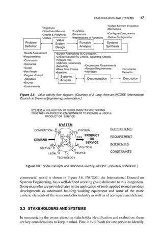 Incose Latest System Level Examples Product And Systems Development A Value Approach Stanley I Weiss | PDF