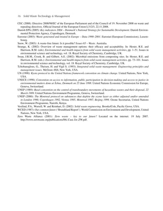 Solid Waste Technology And Management 2 Volume Set 1st Edition Thomas H ...