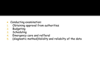 Decscriptive studyConcerned with observing the  distribution of disease or health related characteristics in human populationEg. Surveys. 