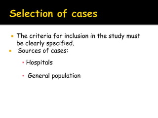 surveysSurveys are methods of scientific or systematic collection of data, compiling, presenting in order (useful manner), analysing and evaluating themThe focus of attention  must be on the followingFormulating the objective of the study-obj describing what is to be measured,resourcesDesigning the method of data collection  eg. Questionnaires, interviewing, examination of records or observationsSelecting the sample