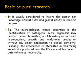 It is an in-depth study of a particular topic which contributes new information and knowledge in the field