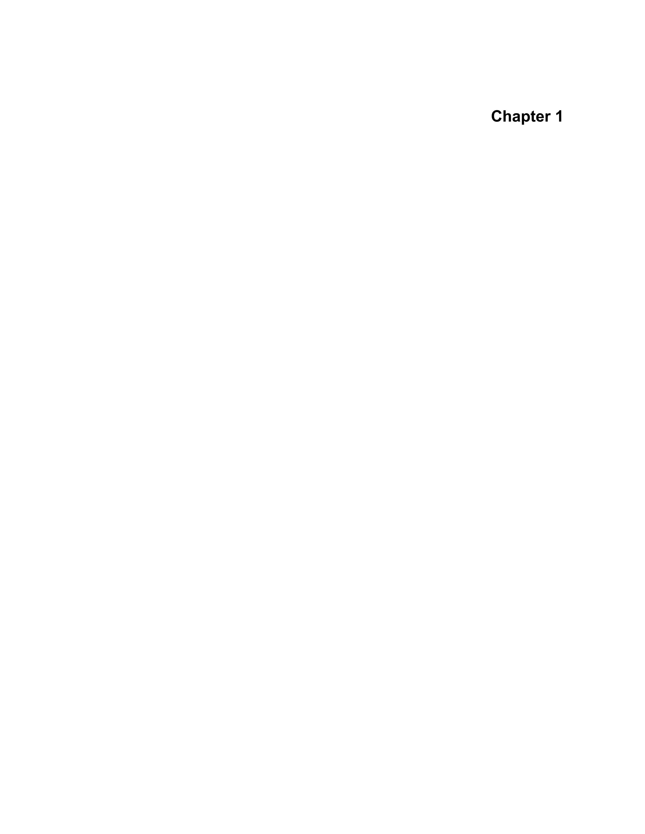 Chapter 1 