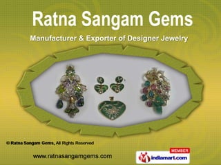 Manufacturer & Exporter of Designer Jewelry
 