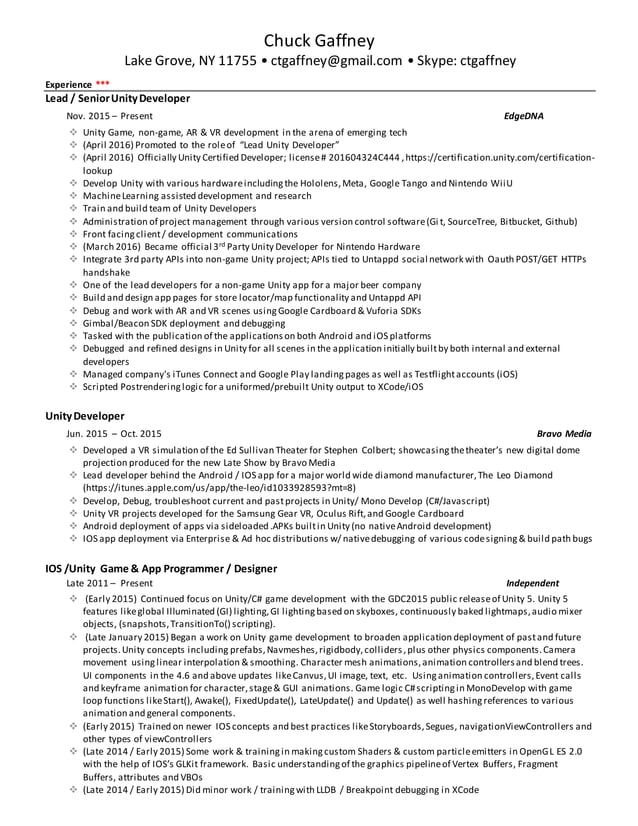 chuckgaffney-resume-unity-2016-Recruiter-Note | DOCX