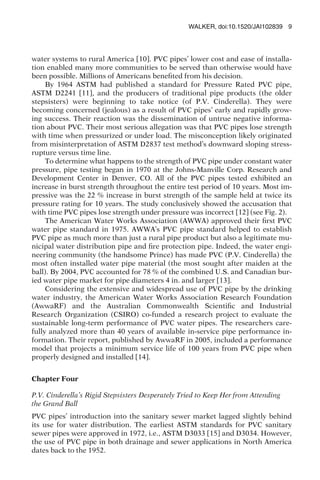Plastic Pipe And Fittings Past Present And Future Walsh Thomas Seds | PDF