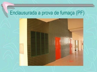 Enclausurada a prova de fumaça (PF) 
 