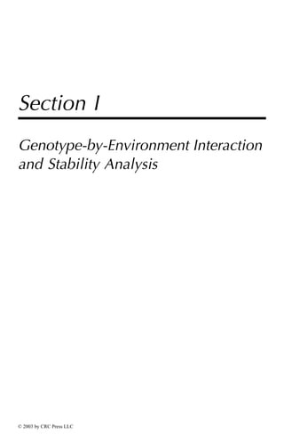 Gge Biplot Analysis A Graphical Tool For Breeders Geneticists And ...
