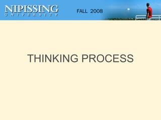 THINKING PROCESS 