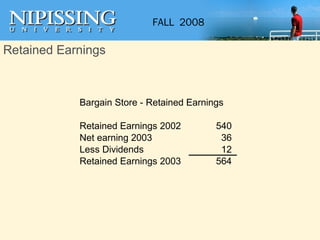 Retained Earnings 