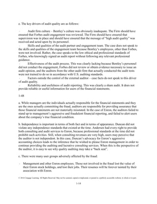Solution Manual for Auditing: A Risk-Based Approach to Conducting a ...