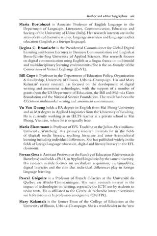 Foreign Language Learning In The Digital Age 1st Edition Christiane ...