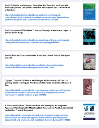 Basic Transport Phenomena In Materials Engineering 1st Edition Manabu ...
