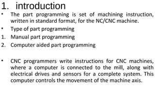 CNC Part programming | PPT
