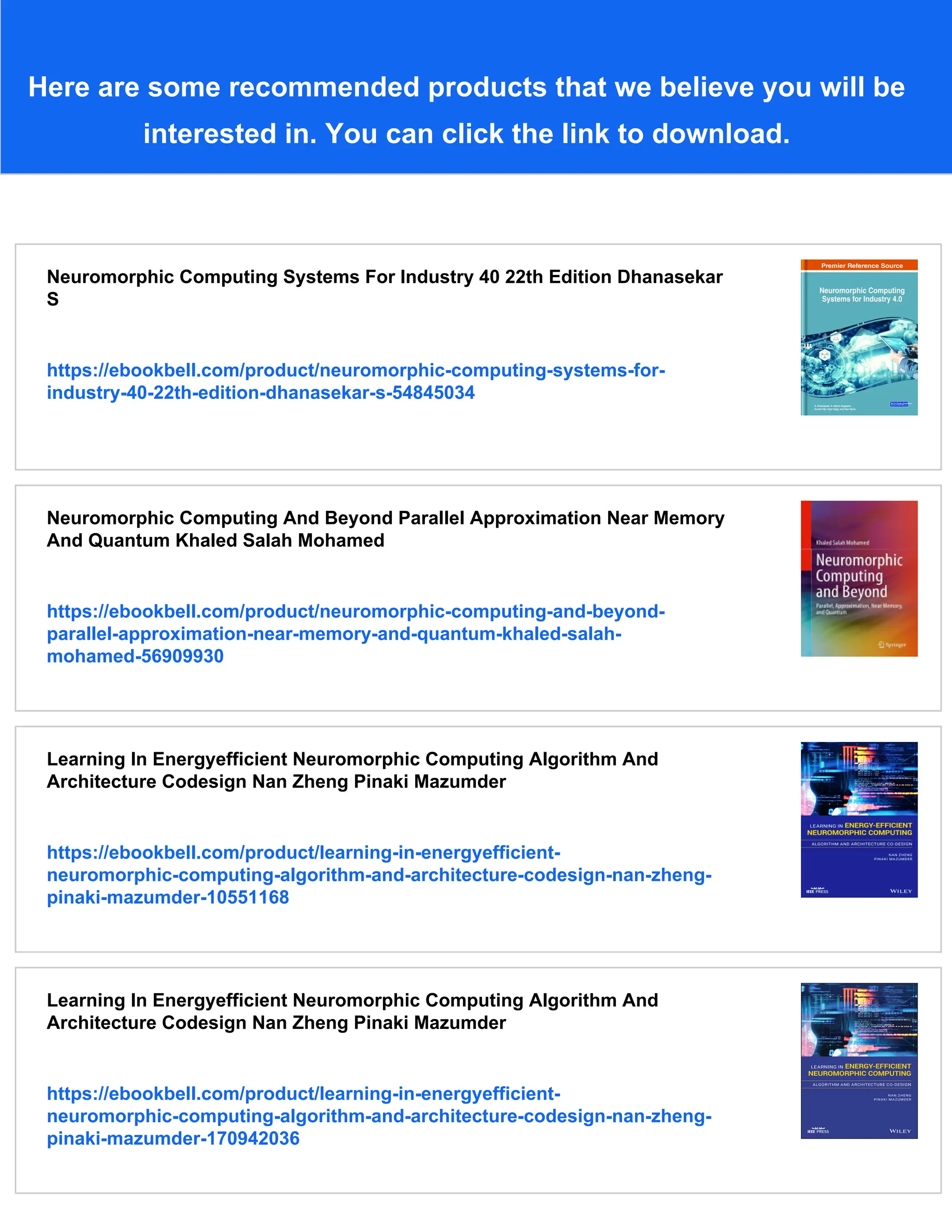 Neuromorphic Computing Principles And Organization Abderazek Ben