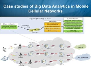 Case studies of Big Data Analytics in Mobile
Cellular Networks
 