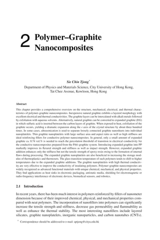 Recent Advances In Polymer Nanocomposites Sabu Thomas G E Zaikov S V ...