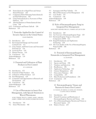 Integrated Pest Management Current Concepts And Ecological Perspective ...