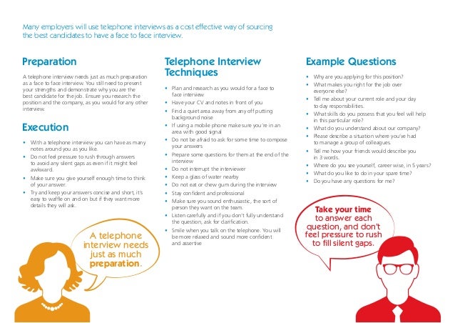 preparation for phone interview