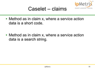 Patent Specification Drafting Series: Claim Drafting & Analysis, By ...