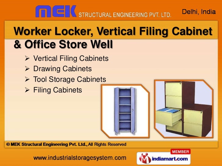 ... Storage Racking; 8. Worker Locker, Vertical Filing ...