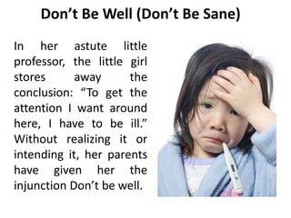 Dont be well injunction | PPTX